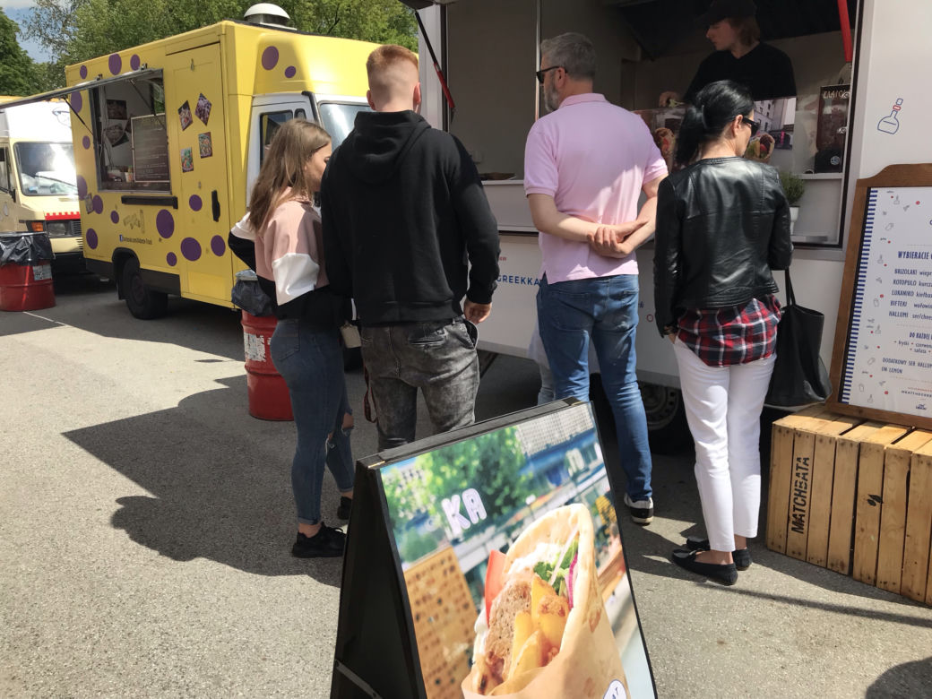 Inwazja Food Trucków Park Sielecki