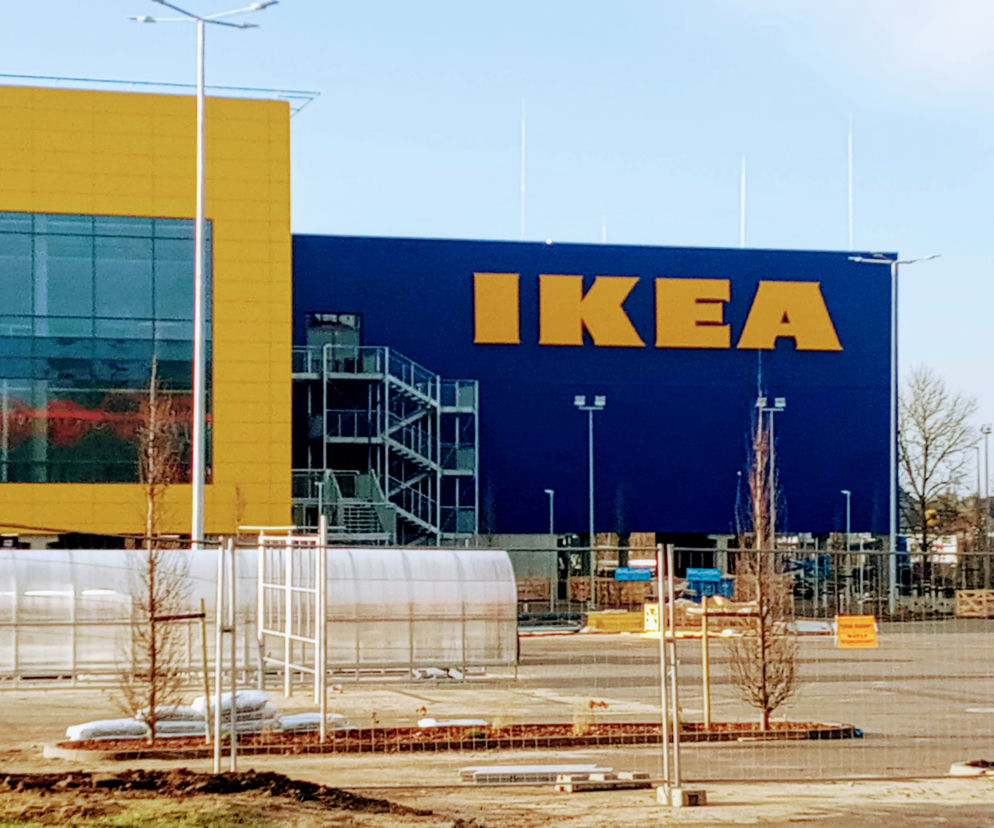 Budowa sklepu IKEA w Szczecinie - grudzień 2020
