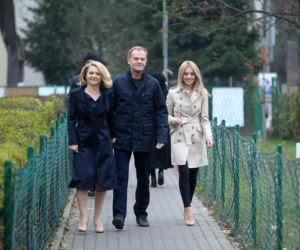 Donald Tusk z córką Kasią Tusk