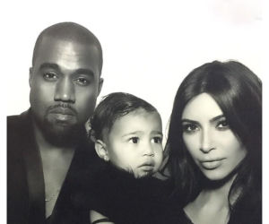 kim kardashian, kanye west, rodzina, north west