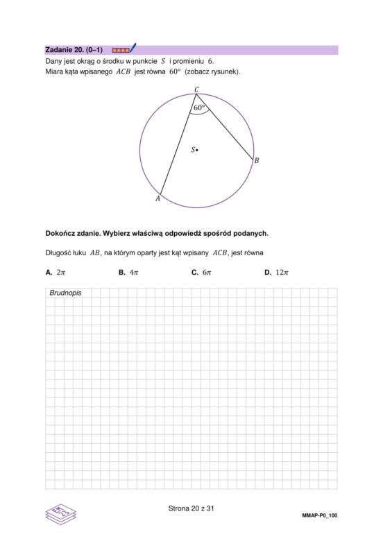 Matura próbna matematyka 2024 - arkusz CKE 6.12.2024