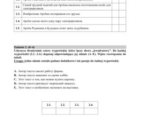 Matura 2020: J. rosyjski - poziom podstawowy [ARKUSZ, ODPOWIEDZI]