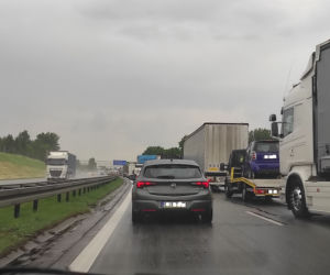 Drogowy armageddon na obwodnicy Krakowa! Potężne korki po kolizji! Złe wieści dla kierowców!