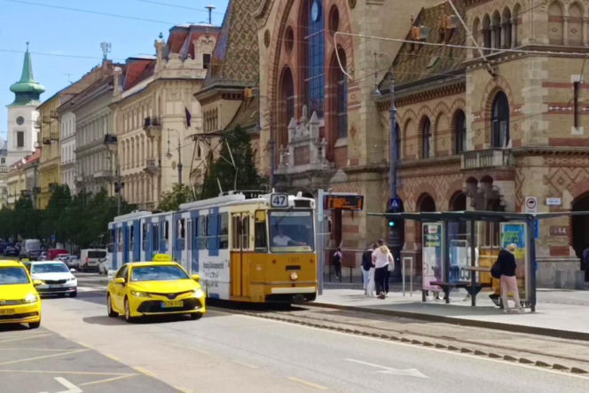 Budapeszt z okien tramwaju