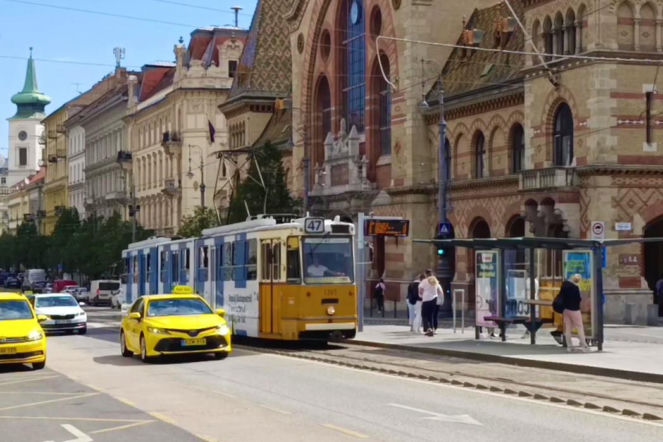 Budapeszt z okien tramwaju