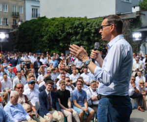 Tak grillował Morawiecki