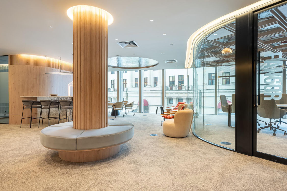 Nowy fit-out biura Rock Capital w warszawskim biurowcu Metropolitan