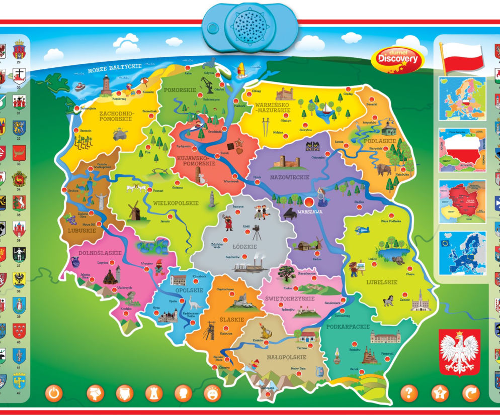 Interaktywna Mapa Polski