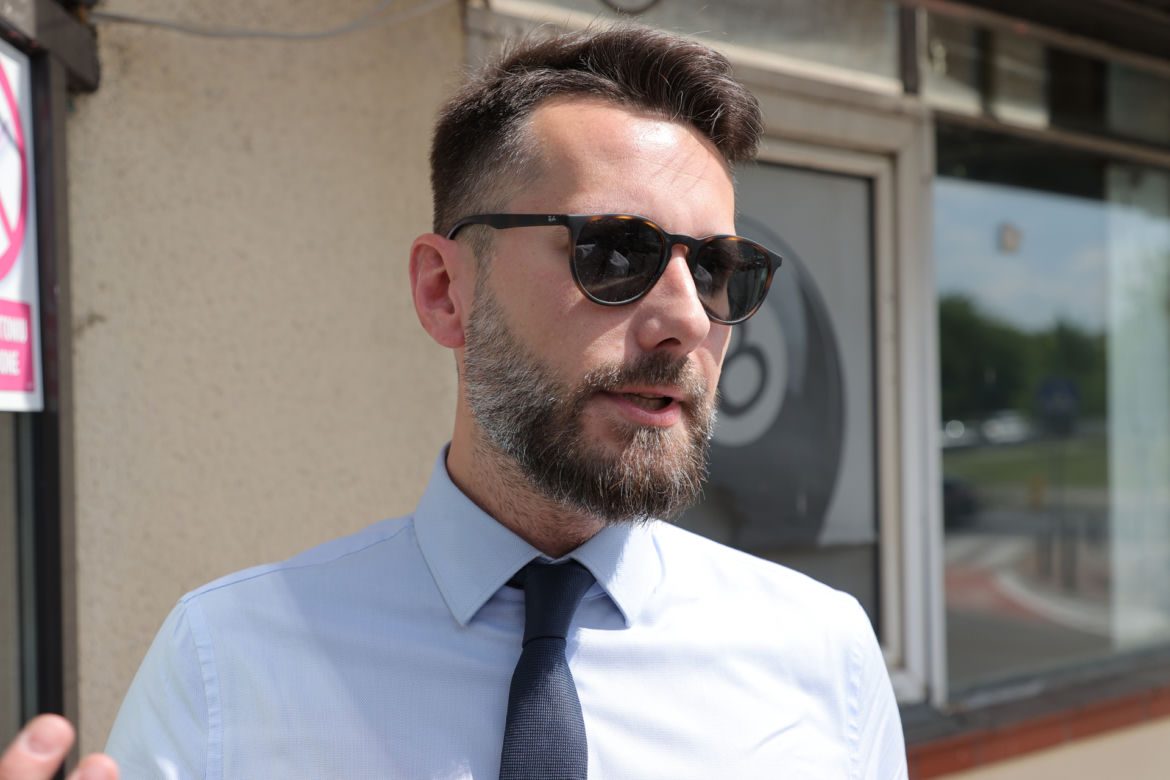 Narada w siedzibie PiS