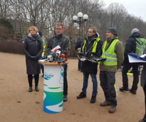 Drony będą chronić Szczecin przed smogiem