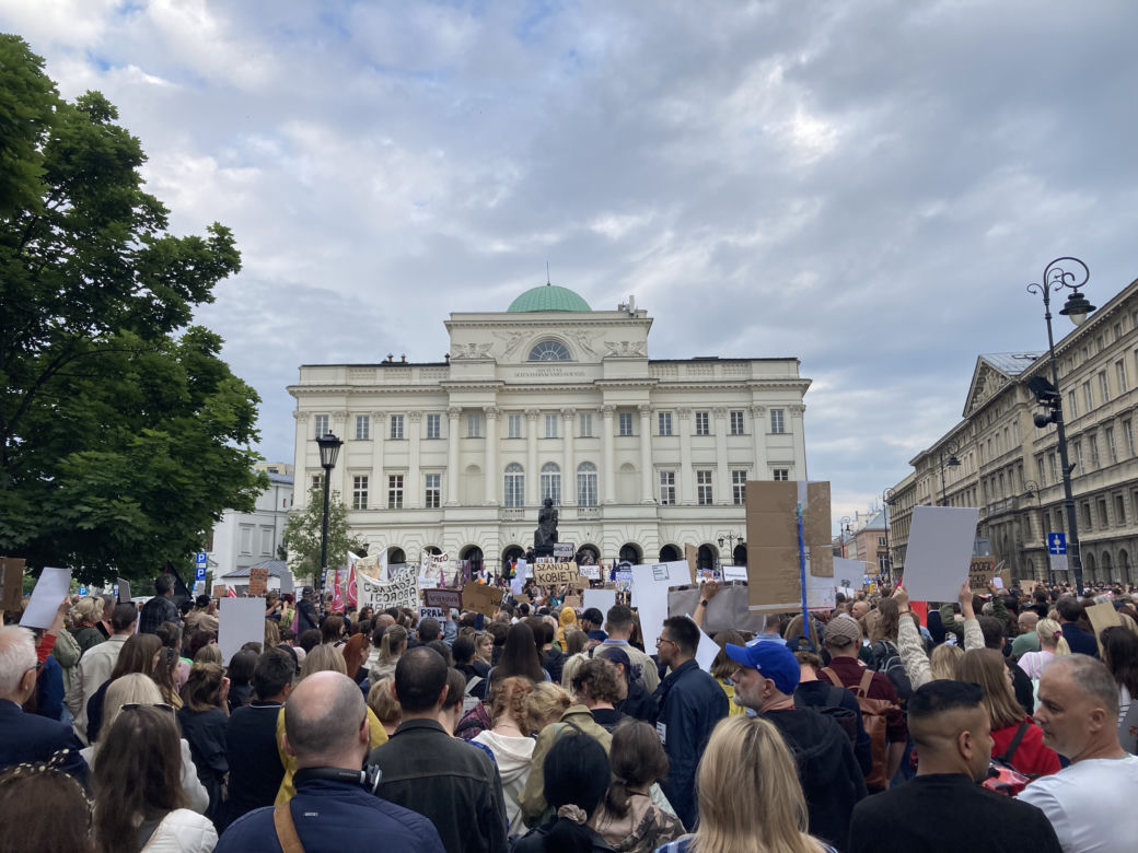 Marsz Strajku Kobiet "Ani jednej więcej!"