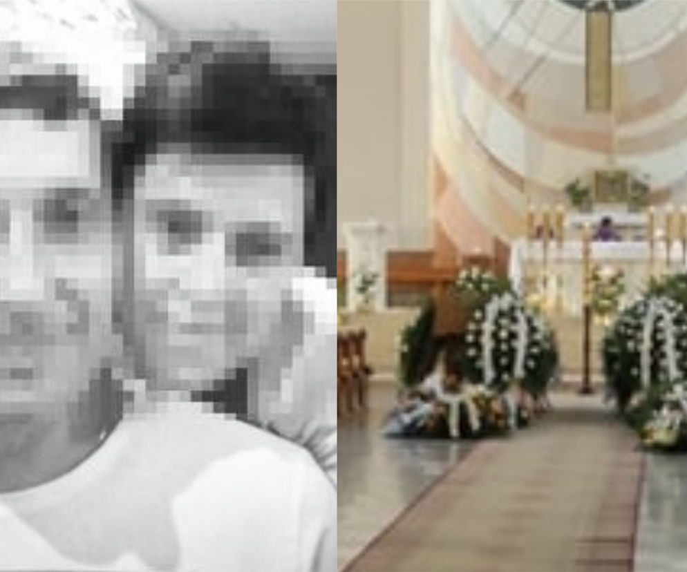 Zaszlachtował żonę i rzucił się z balkonu. Szokujące słowa księdza: Wszyscy popełniamy grzechy. Relacja z uroczystości 