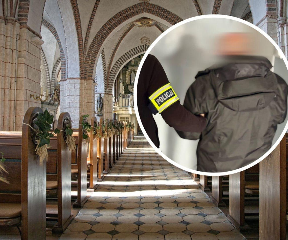 Zniszczył mikrofon w tczewskim kościele. To nie wszystko! 66-latek usłyszał dwa zarzuty