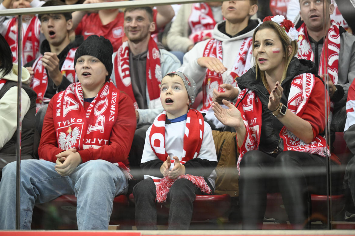 Tłumy kibiców na PGE Narodowym w Warszawie. Polska-Bośnia [ZDJĘCIA]
