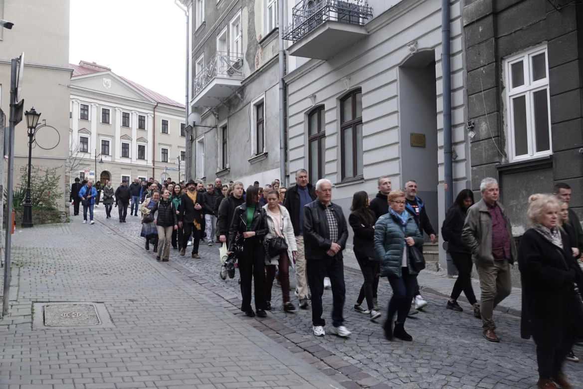 Uczczono pamięć Damiana Sobóla. Wolontariusz zginął w Strefie Gazy