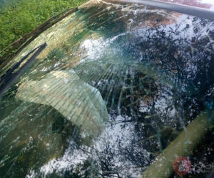 Wypadek w miejscowości Biorków Wielki