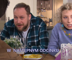 Na Wspólnej odc. 3254. Beata (Katarzyna Ptasińska), Paweł (Grzegorz Kwiecień), Tomek (Krzysztof Chodorowski)