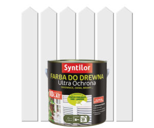 Syntilor Ultra ochrona. Farba do drewna. Cena 110 zł/2 l