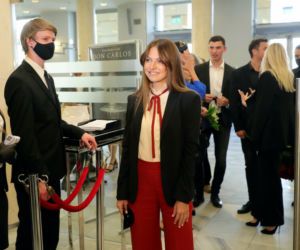Anna Lewandowska na premierze filmu mamy