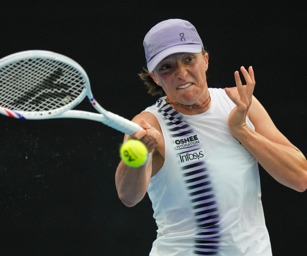Iga Świątek - Anna Kalinska RELACJA NA ŻYWO, wynik meczu w Australian Open