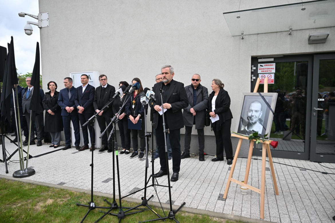 Uczcili pamięć dr. Tomasza Soleckiego. Lekarz został zamordowany przez pacjenta