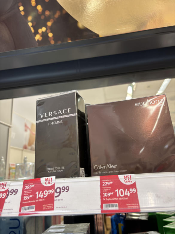 Wyprzedaż perfum w Rossmannie