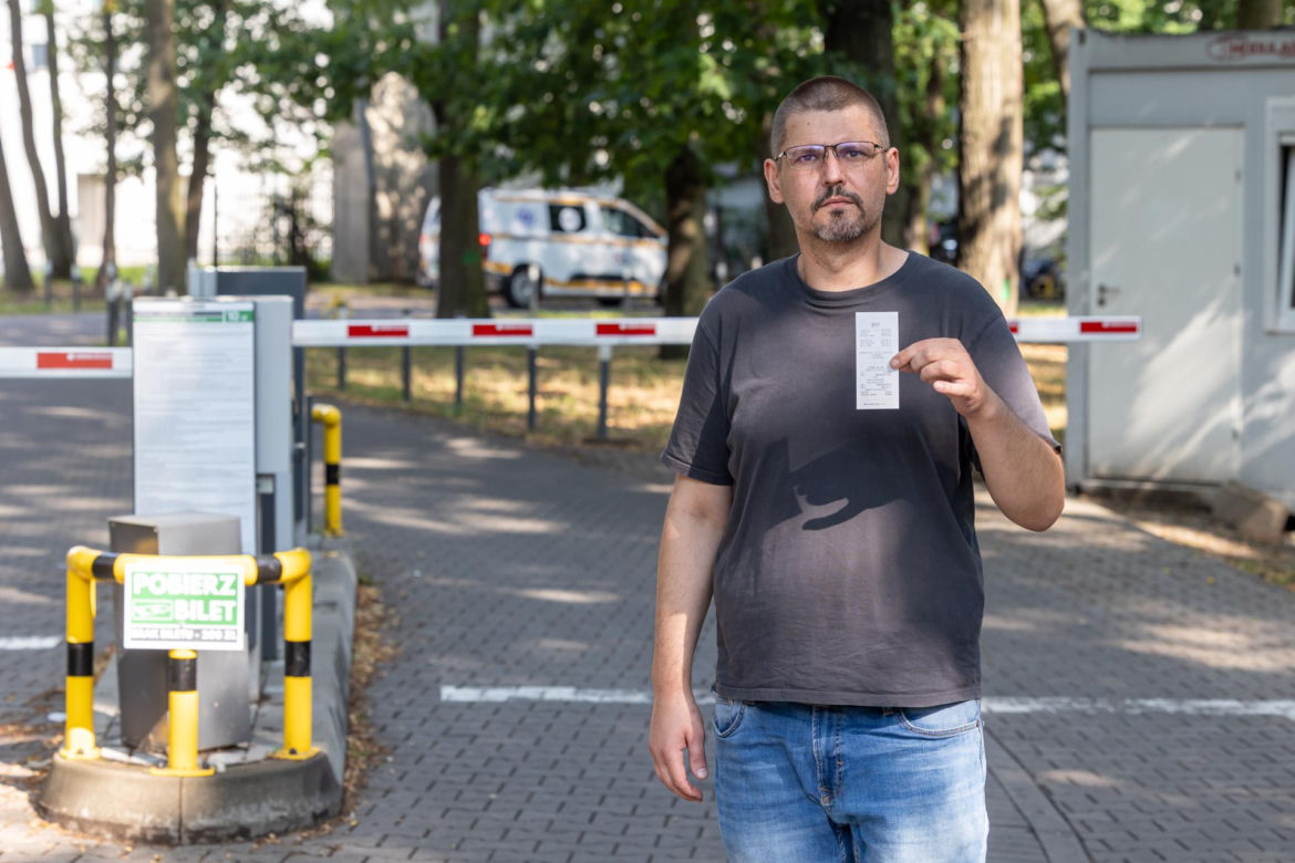 Zapłaciłem 1350 zł za parking pod szpitalem
