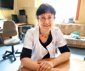 Dziękuję pani doktor że przyszyła mi nóżkę