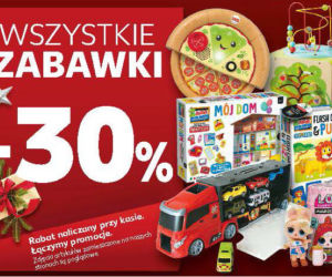 Za wszystkie zabawki zapłacimy 30 proc taniej ale tylko w sobotę19.12 i niedzielę 20.12