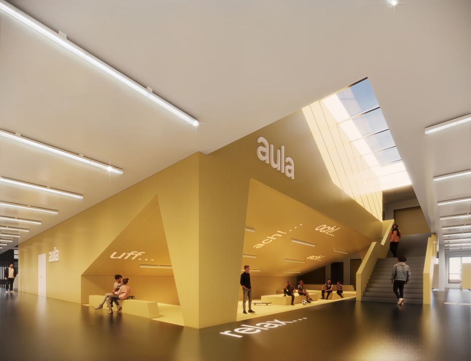 Liceum w Wesołej projektu plus3-architekci
