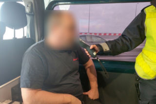 Rosjanin na podwójnym gazie! Zatrzymano go na autostradzie A2