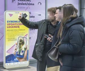 Sławomir Mentzen na zakupach w galerii