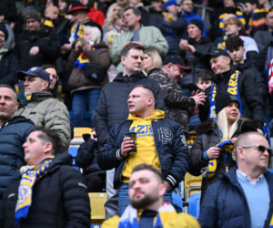 Arka Gdynia - Widzew Łódź: Zdjęcia kibiców i zawodników z meczu 25. kolejki PKO BP Ekstraklasy