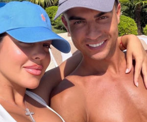 Georgina Rodriguez na polu golfowym