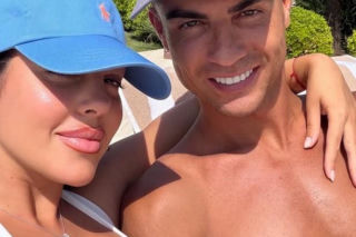 Georgina Rodriguez na polu golfowym