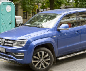 Antek Królikowski jeździ Volkswagenem Amarokiem V6