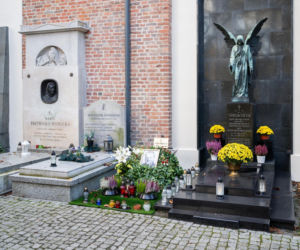 Jan Frycz, tak wygląda jego grób