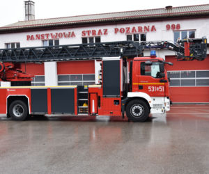 Nowy wóz ostródzkich strażaków