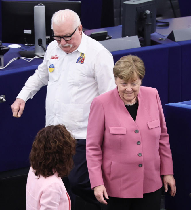 Uroczystość wręczenia Europejskich Orderów Zasługi