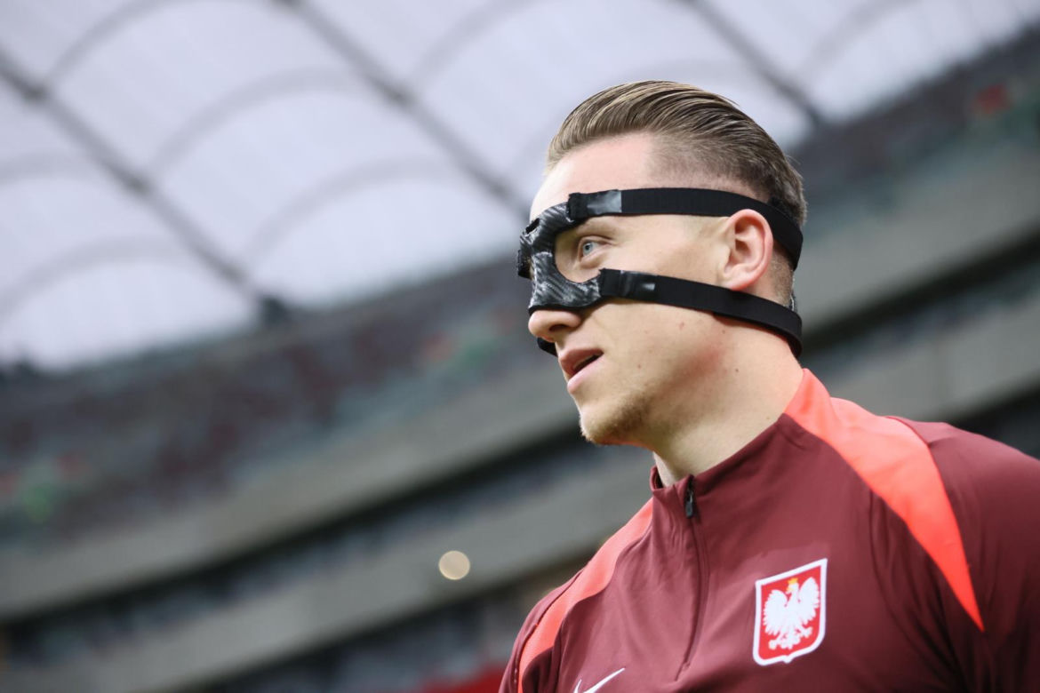 Trening reprezentacji Polski na PGE Narodowym przed meczem barażowym z Estonią o Euro 2024
