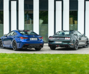 Lexus RC F Carbon 5.0 V8 vs. Ford Mustang Bullitt 5.0 V8