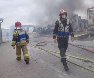 Pożar fabryki aerozoli. Co ze zbiornikami LPG?
