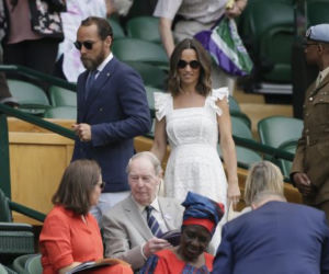Pippa Middleton w ciąży na Wimbledonie