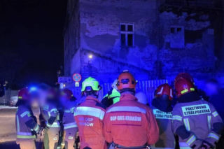 Chwile grozy w Krakowie! Kamienica zawaliła się w centrum miasta. Ewakuowano mieszkańców