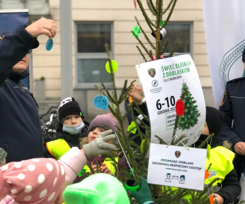 W Warszawie rusza akcja Świeć blaskiem z odblaskiem