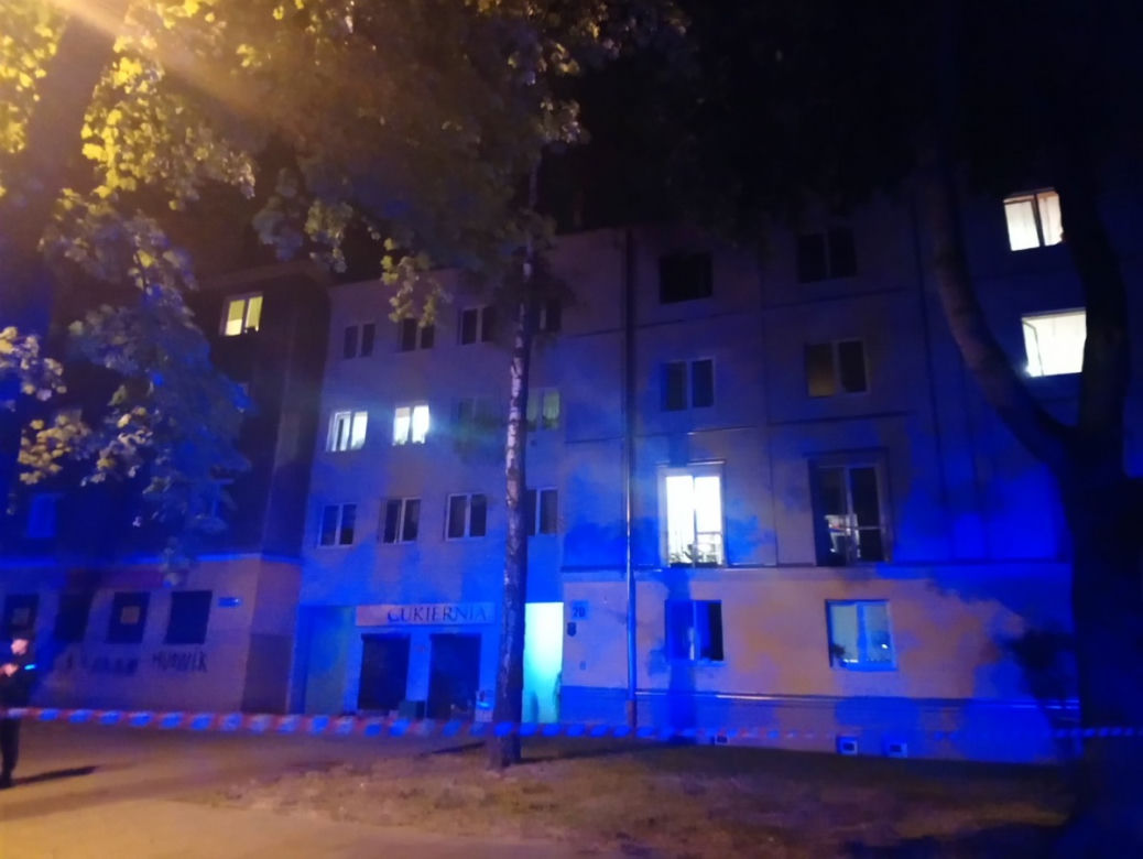 Dramatyczny pożar w Nowej Hucie, nie żyje mężczyzna