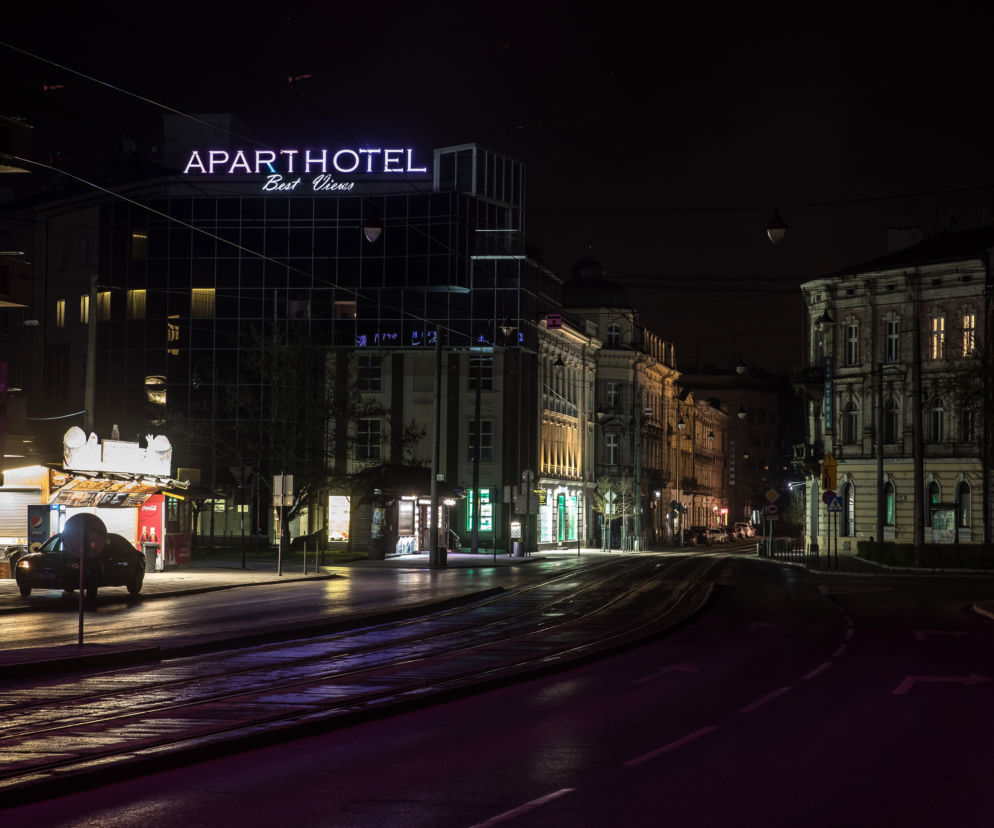 Kraków wyłączył oświetlenie uliczne w nocy