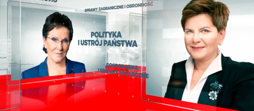Debata  Kopacz - Szydło 