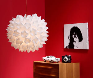 DIY: lampa origami