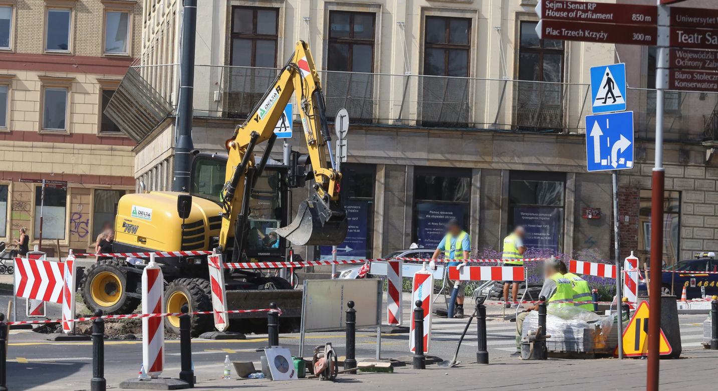 Jak wyglądają okolice ronda de Gaulle'a?